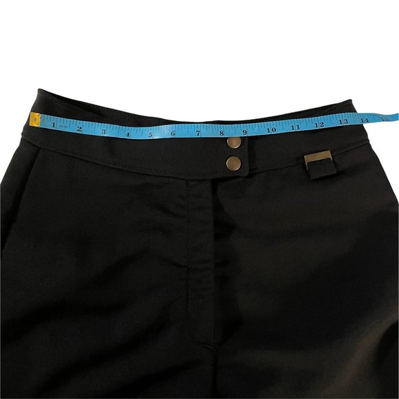 Schoeller of Switzerland VINTAGE Wool Blend Black Stirrup Ski Snowboard Pants - Picture 9 of 10